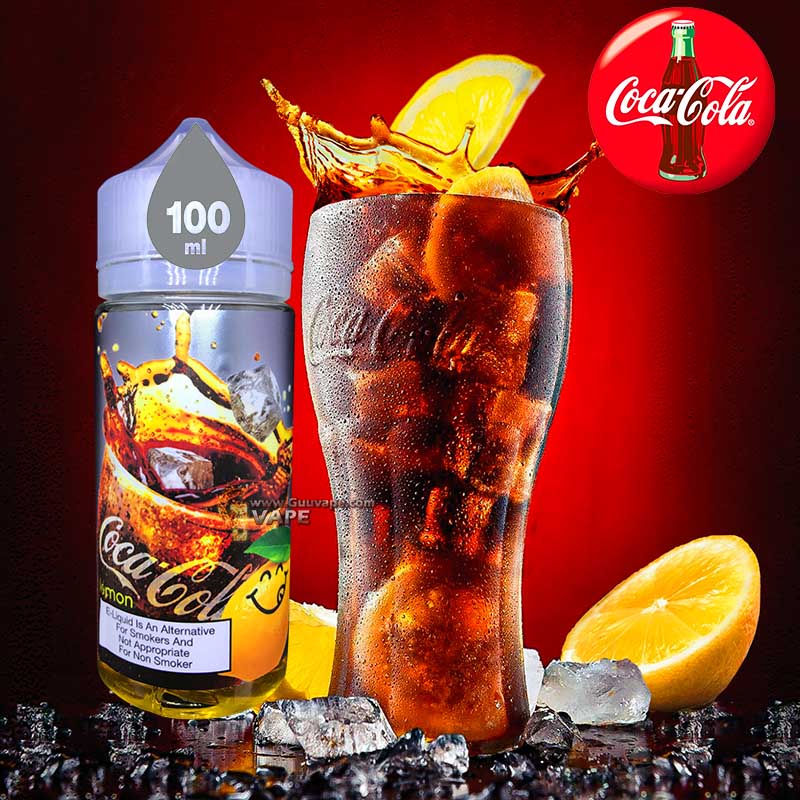 coca-cola-lemon-โคล่าเลมอน-มะนาว-100ml CocaCola lemon โคล่า มะนาว 100 ml