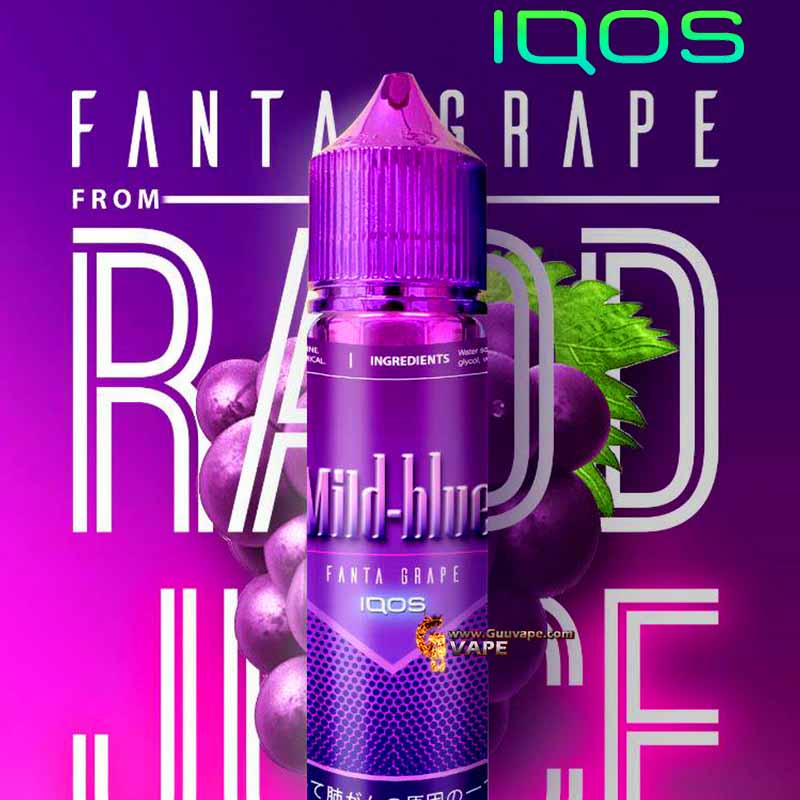iqos-funta-grape-ฟันต้าองุ่น iqos fanta grape purple 60ml