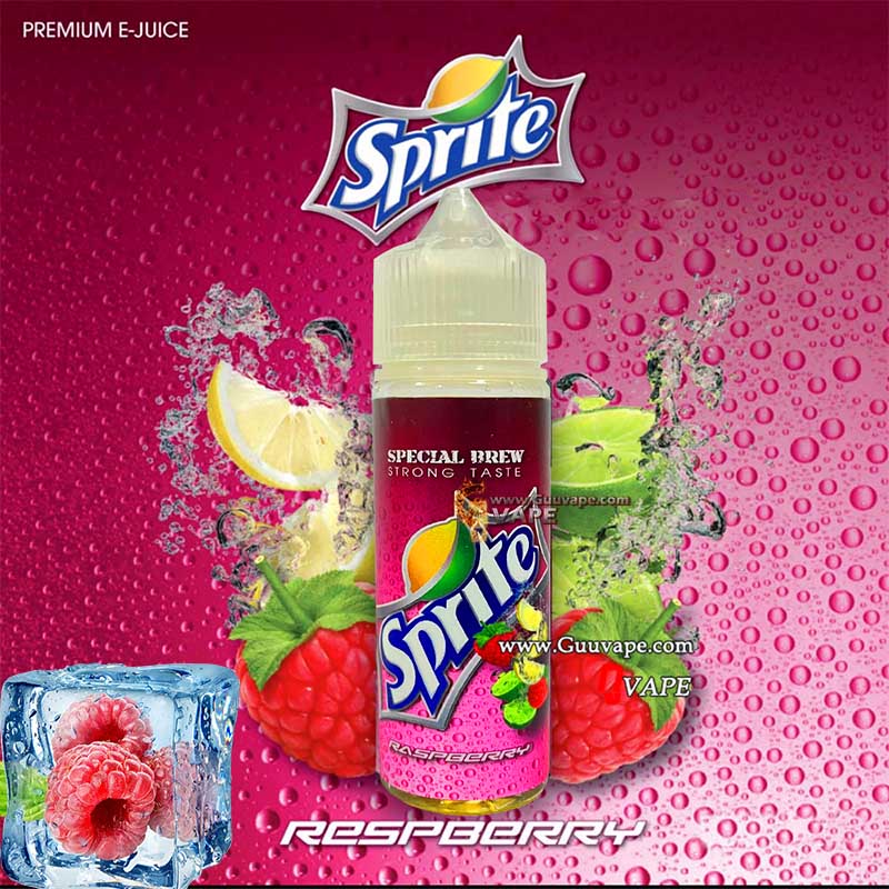 sprite-respberry-สไปร์ท-ราสเบอรี่-น้ำยาบุหรี่ไฟฟ้า sprite raspberry สไปร์ท ราสเบอรี่ 60 ml
