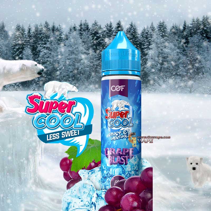 super-cool-60ml-grape super cool grape องุ่น 60 ml