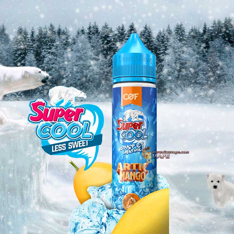 super-cool-60ml-mango super cool mango มะม่วง 60 ml