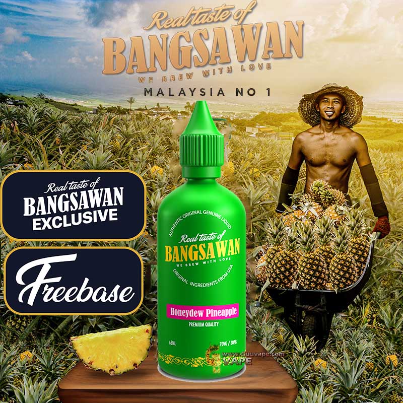 Bangsawan-บังเขียว-บังสวรรค์-น้ำยาบุหรี่ไฟฟ้า Bangsawan Honeydew Pineapple บังเขียว