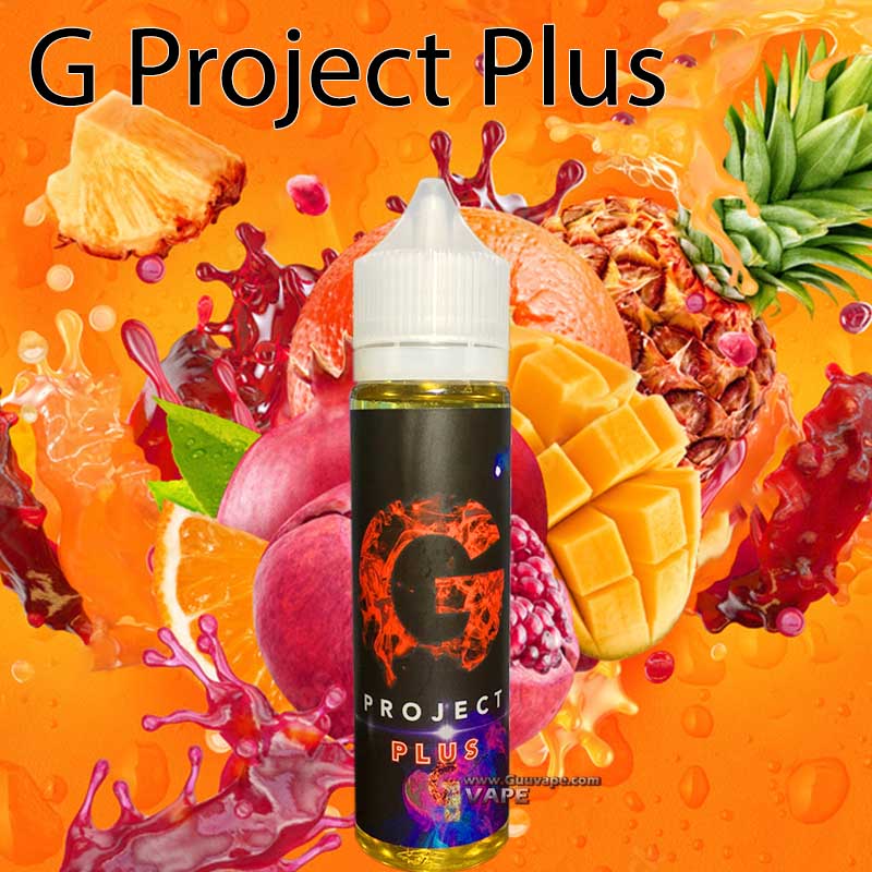G-project-plus-จีโปรเจค-พลัส-น้ำยาบุหรี่ไฟฟ้า G Project Plus จีโปรเจคพลัส 60 ml