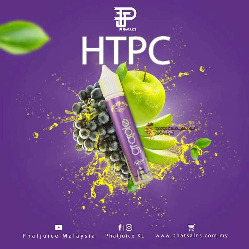 Graple-Htpc-องุ่นยาว-น้ำยาบุหรี่ไฟฟ้า-ราคาถูก Htpc graple องุ่นยาวซับโอม 30 ml