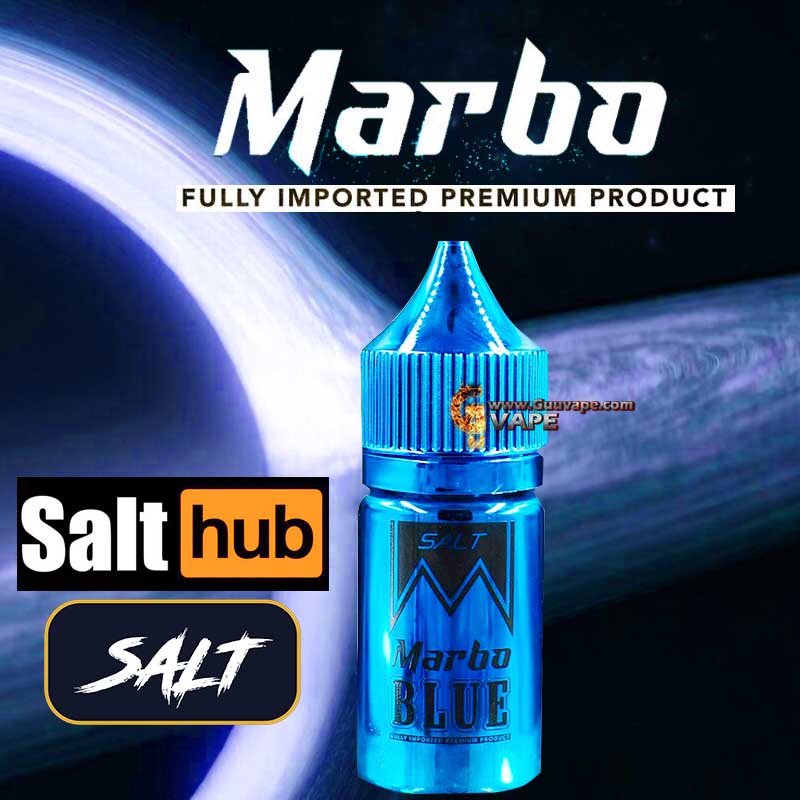 Salt-Nic-Marbo-Blue-มาโบโร่-บลู Marbo Blue SaltNic มาโบโร่ ฟ้า ซอลนิค ขนาด 30 ml