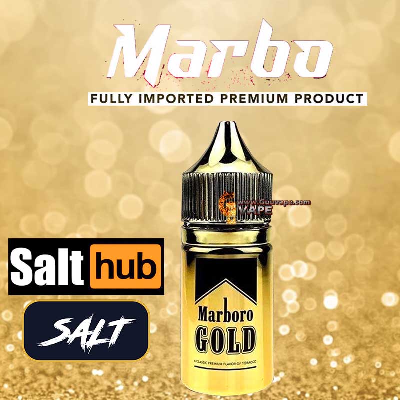 Salt-Nic-Marbo-Gold-มาโบโร่-ทอง Marbo Gold SaltNic มาโบโร่ ทอง ซอล นิค ขนาด 30 ml