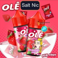Ole Strawberry Saltnic โอเล่ สตอเบอรี่ ซอลนิค ขนาด 30 ml