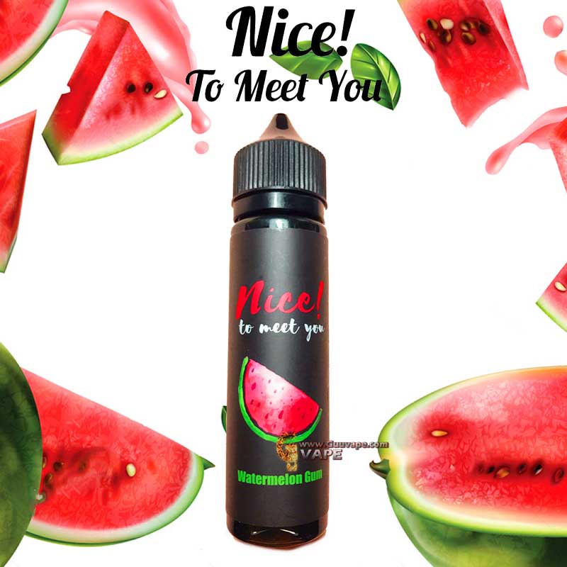 nice-to-meet-you-watermelon-ไนซ์แตงโม Nice Watermelon 60 ml ไนท์แตงโม