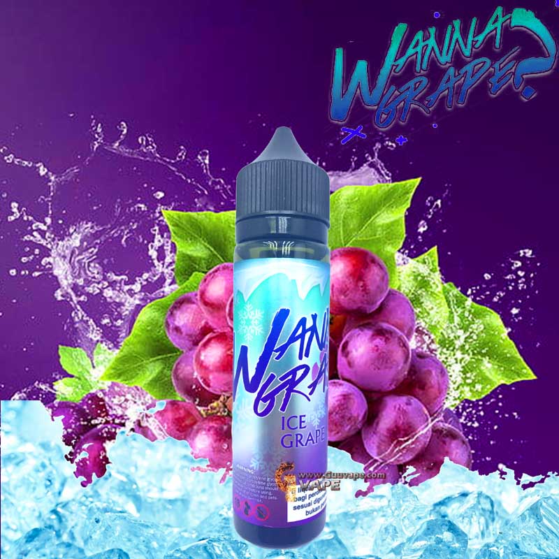 wanna-grpae-ice-วันนาไอซ์ Wanna Grape Ice วันนาองุ่นไอซ์ 60 ml