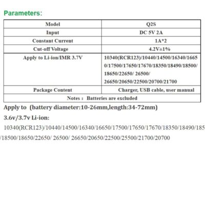 รางชาร์จ Vapcell Q2S เเท้ 100% (รางคู่)