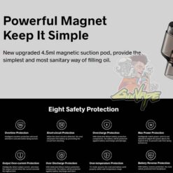 Drag X POD Tank Safety Protection